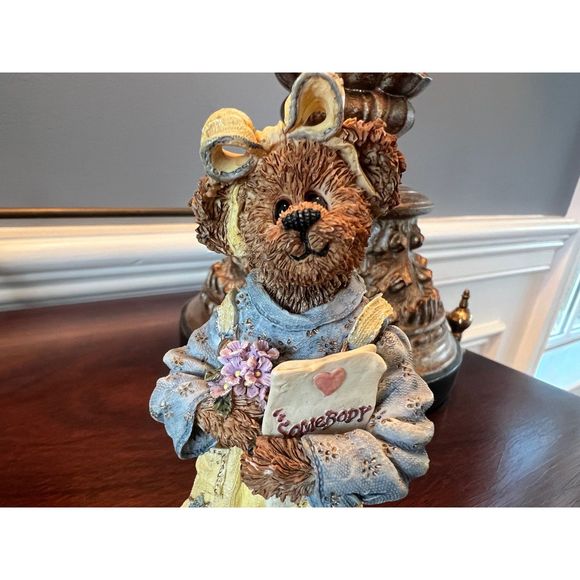 Boyds Bears Figurine "Abby T Bearymuch... Yours Truly" Vintage 2000 - Picture 5 of 7